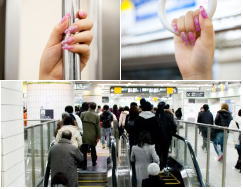 お出かけ・外出からのお戻り時にプッシュポンプ消毒をお勧めします
