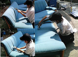 布張りソファー・椅子クリーニング