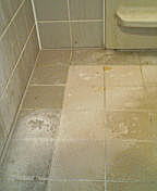浴室内の複合汚れとは、主に石鹸カスや水垢、私たち人間の皮脂アカが混じり合った汚れです。